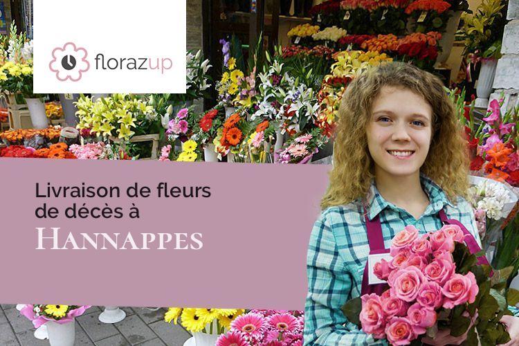 coupes de fleurs pour un décès à Hannappes (Ardennes/08290)
