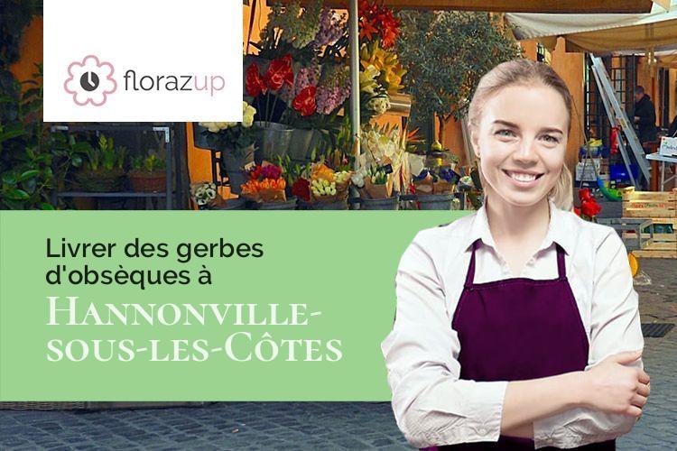 coupes de fleurs pour un deuil à Hannonville-sous-les-Côtes (Meuse/55210)