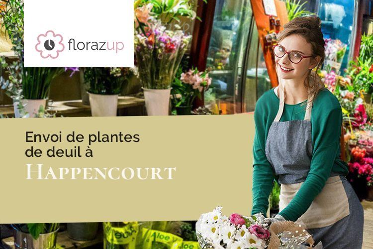 plantes pour un décès à Happencourt (Aisne/02480)