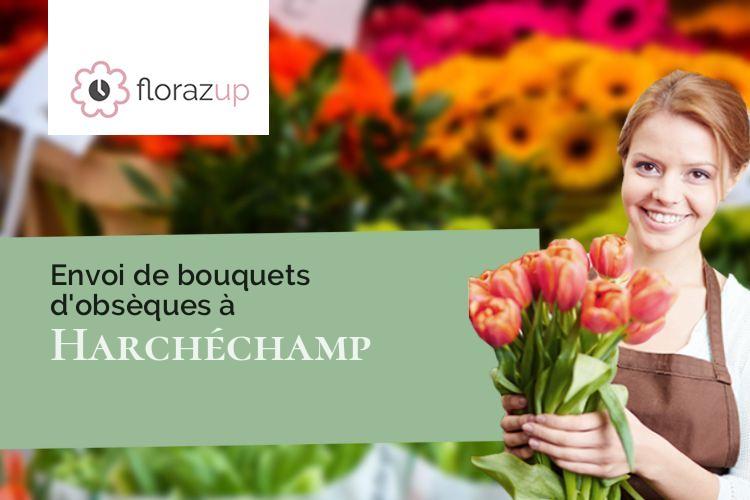 compositions florales pour un deuil à Harchéchamp (Vosges/88300)