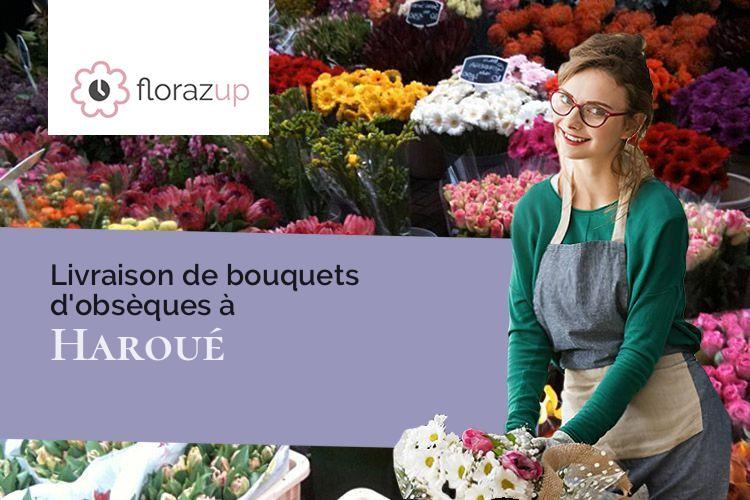 compositions florales pour des obsèques à Haroué (Meurthe-et-Moselle/54740)