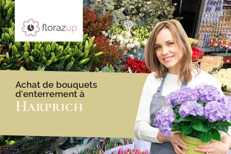 créations de fleurs pour une crémation à Harprich (Moselle/57340)