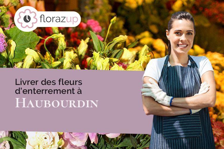 créations de fleurs pour des obsèques à Haubourdin (Nord/59320)