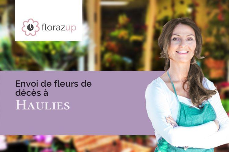 créations de fleurs pour des funérailles à Haulies (Gers/32550)