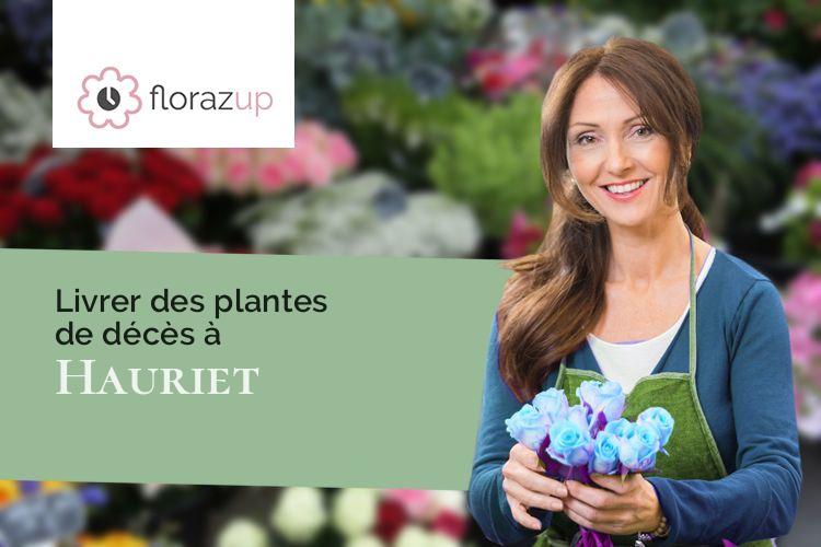 créations florales pour des obsèques à Hauriet (Landes/40250)