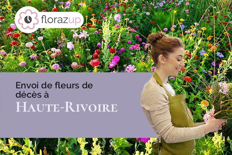 plantes pour un décès à Haute-Rivoire (Rhône/69610)