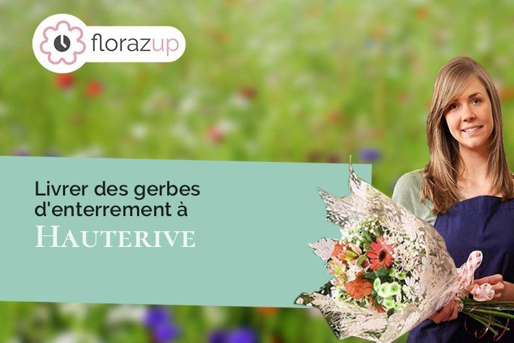 coupes de fleurs pour des funérailles à Hauterive (Allier/03270)