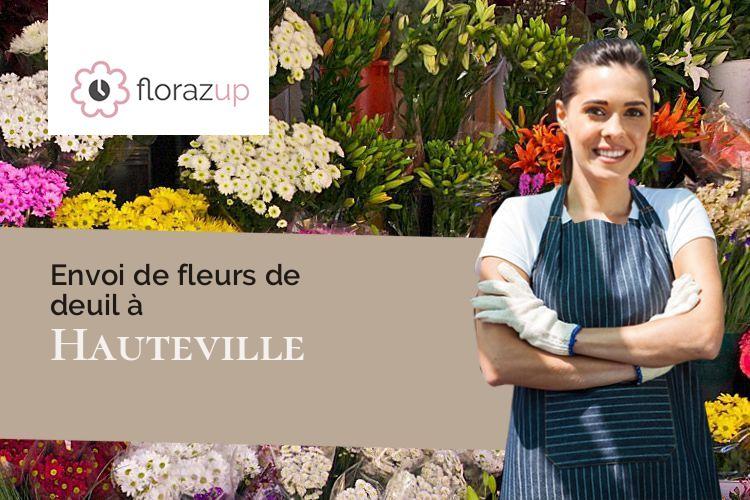 compositions florales pour un décès à Hauteville (Ardennes/08300)