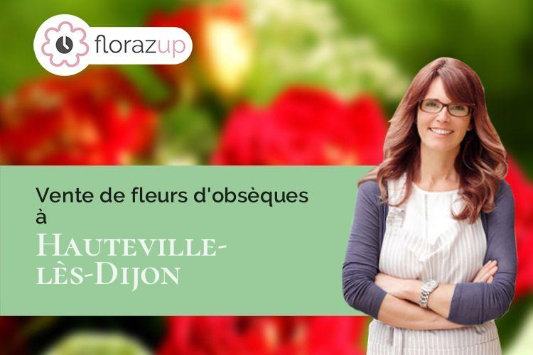 plantes pour un enterrement à Hauteville-lès-Dijon (Côte-d'Or/21121)