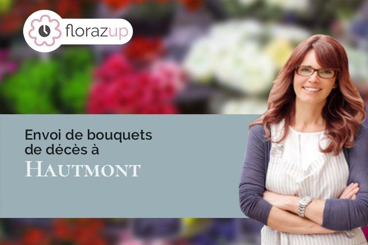 créations de fleurs pour une crémation à Hautmont (Nord/59330)