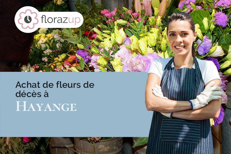 coeur de fleurs pour un enterrement à Hayange (Moselle/57700)