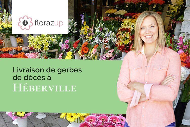 créations de fleurs pour une crémation à Héberville (Seine-Maritime/76740)