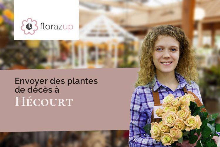 plantes pour un enterrement à Hécourt (Oise/60380)