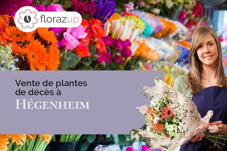 créations de fleurs pour une crémation à Hégenheim (Haut-Rhin/68220)