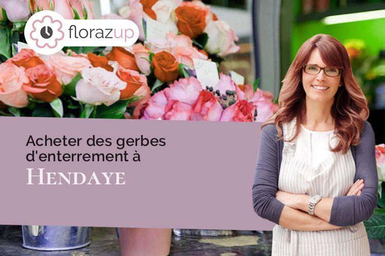couronnes florales pour un décès à Hendaye (Pyrénées-Atlantiques/64700)