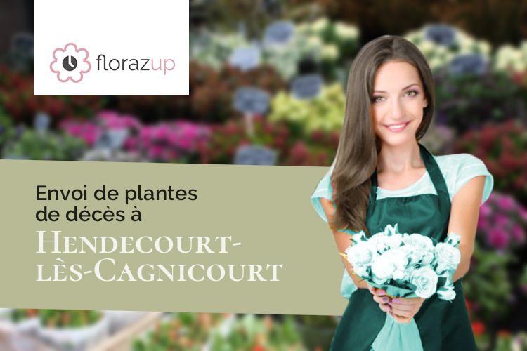 compositions de fleurs pour un décès à Hendecourt-lès-Cagnicourt (Pas-de-Calais/62182)