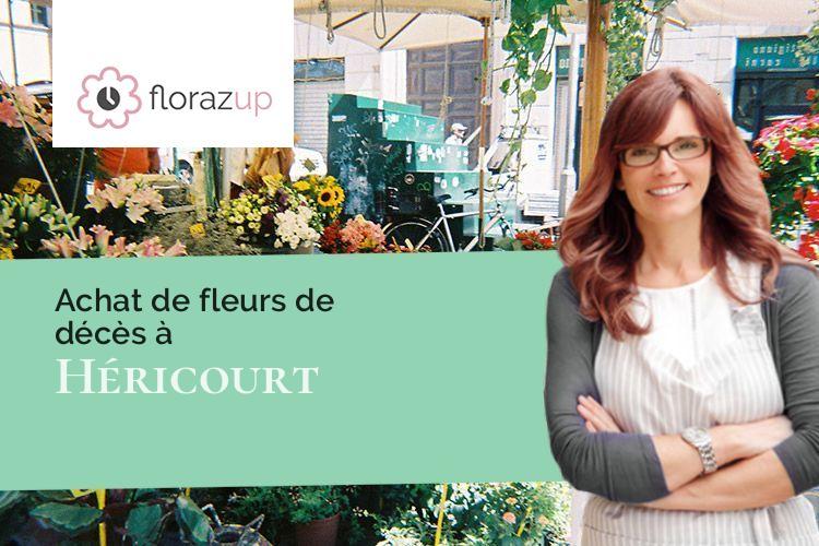 couronnes florales pour des obsèques à Héricourt (Pas-de-Calais/62130)