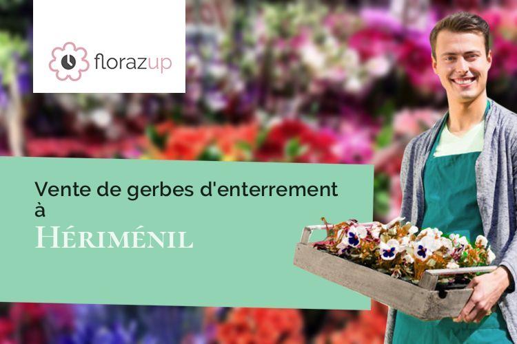 gerbes de fleurs pour une crémation à Hériménil (Meurthe-et-Moselle/54300)