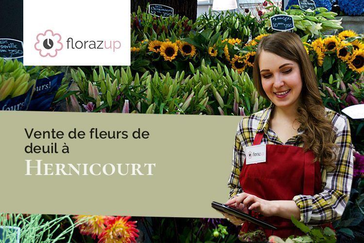 coupes de fleurs pour une crémation à Hernicourt (Pas-de-Calais/62130)