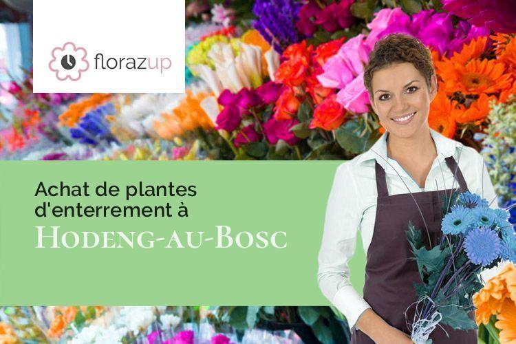 compositions florales pour des funérailles à Hodeng-au-Bosc (Seine-Maritime/76340)