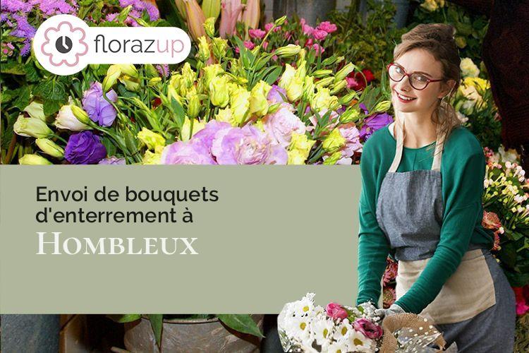 compositions florales pour des obsèques à Hombleux (Somme/80400)
