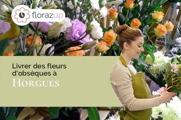 compositions florales pour un décès à Horgues (Hautes-Pyrénées/65310)