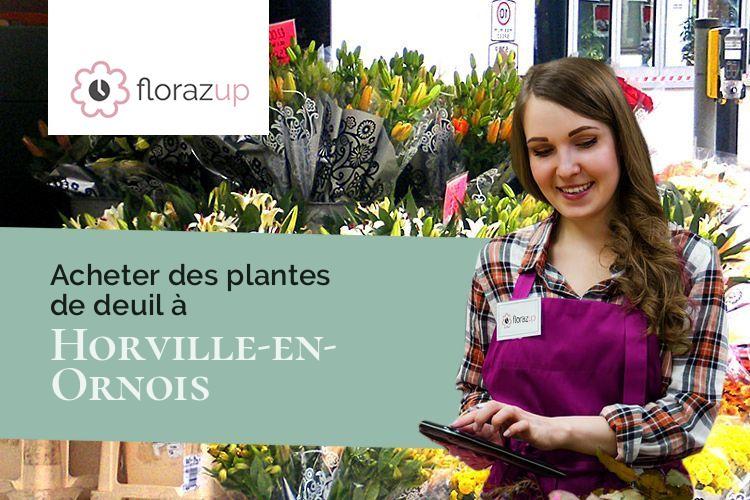 coeurs de fleurs pour une crémation à Horville-en-Ornois (Meuse/55130)