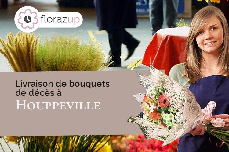 compositions de fleurs pour une crémation à Houppeville (Seine-Maritime/76770)