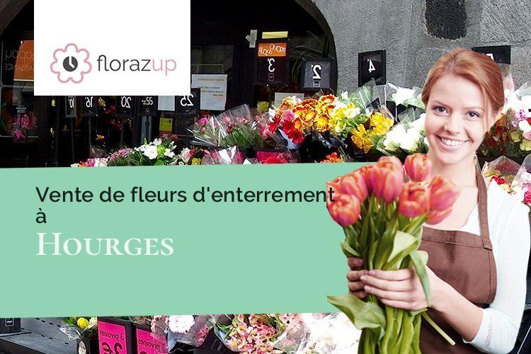 coupes de fleurs pour un deuil à Hourges (Marne/51140)