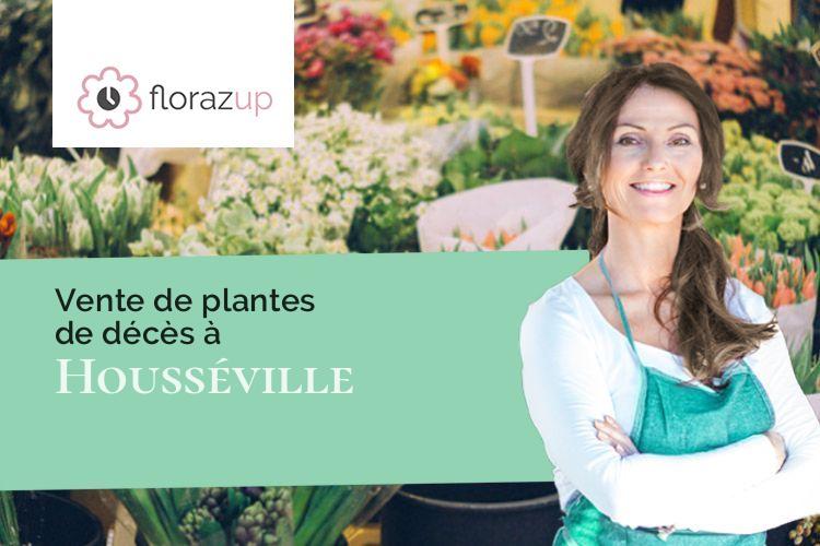 couronnes florales pour des obsèques à Housséville (Meurthe-et-Moselle/54930)