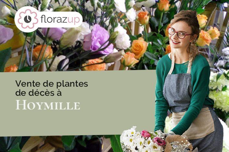 bouquets de fleurs pour des obsèques à Hoymille (Nord/59492)