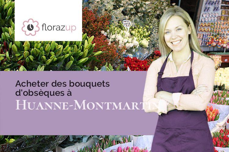 bouquets de fleurs pour un décès à Huanne-Montmartin (Doubs/25680)