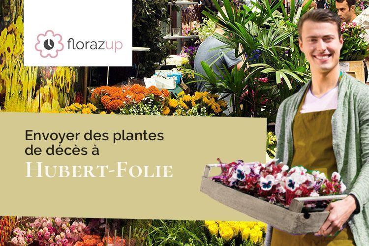 coupes de fleurs pour un décès à Hubert-Folie (Calvados/14540)