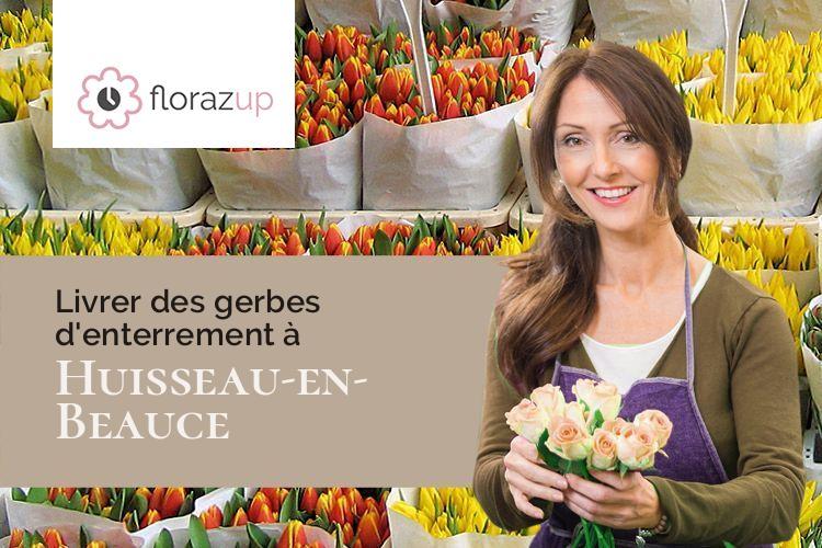 créations florales pour un décès à Huisseau-en-Beauce (Loir-et-Cher/41310)