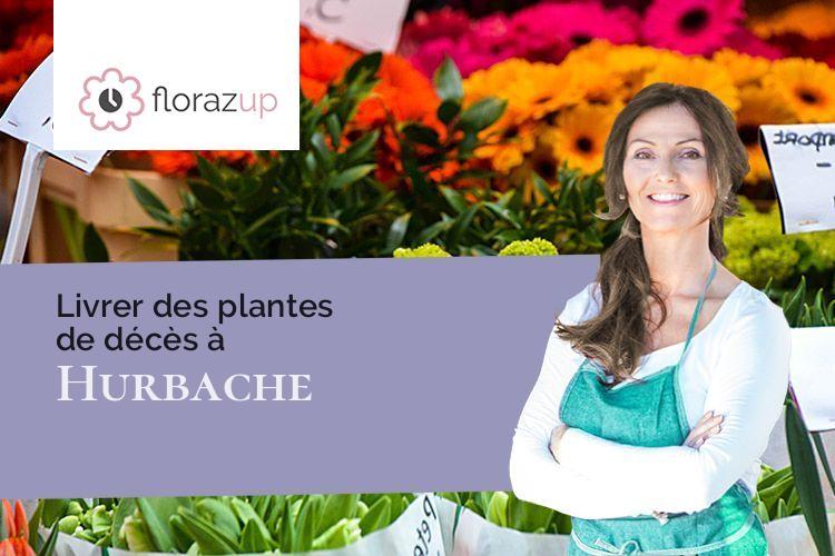 compositions florales pour une crémation à Hurbache (Vosges/88210)