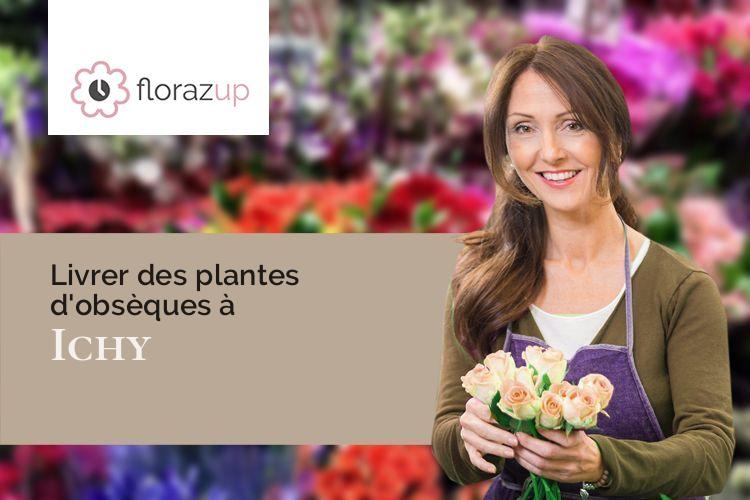 créations de fleurs pour un deuil à Ichy (Seine-et-Marne/77890)