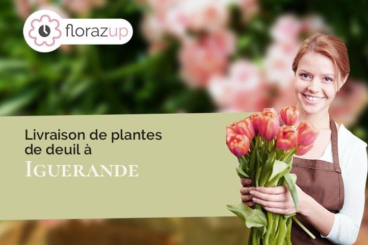 compositions florales pour un décès à Iguerande (Saône-et-Loire/71340)
