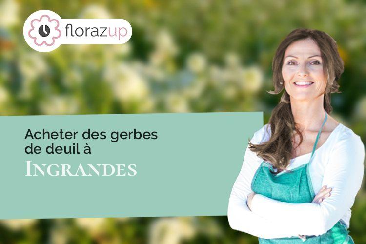 bouquets de fleurs pour un décès à Ingrandes (Vienne/86220)