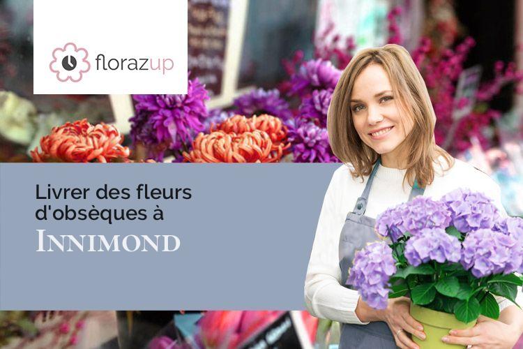 fleurs deuil pour une crémation à Innimond (Ain/01680)