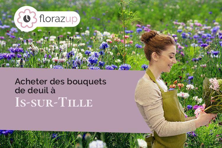 coupes de fleurs pour un deuil à Is-sur-Tille (Côte-d'Or/21120)