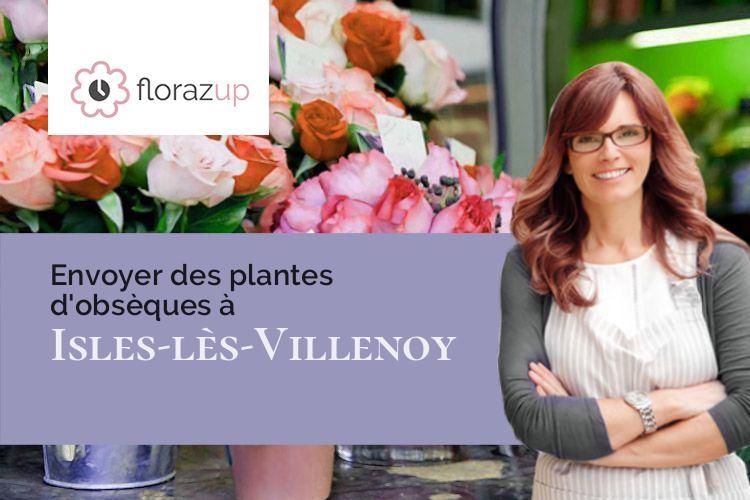 couronnes de fleurs pour un enterrement à Isles-lès-Villenoy (Seine-et-Marne/77450)