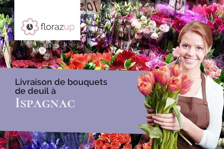 bouquets de fleurs pour une crémation à Ispagnac (Lozère/48320)