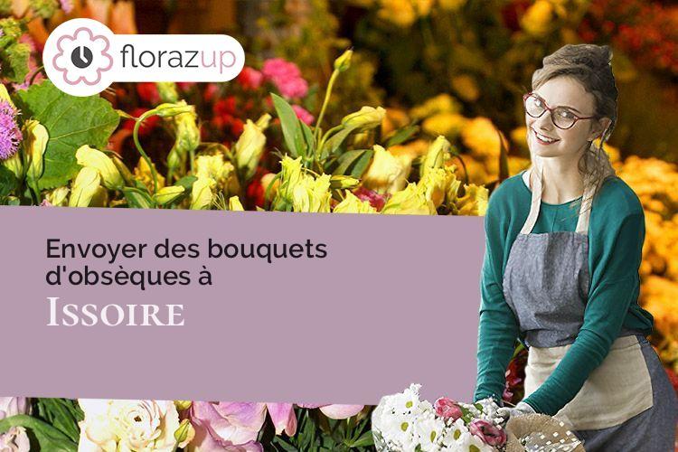 créations florales pour des obsèques à Issoire (Puy-de-Dôme/63500)