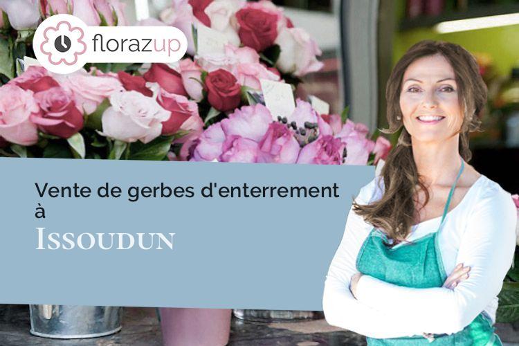créations florales pour un enterrement à Issoudun (Indre/36100)