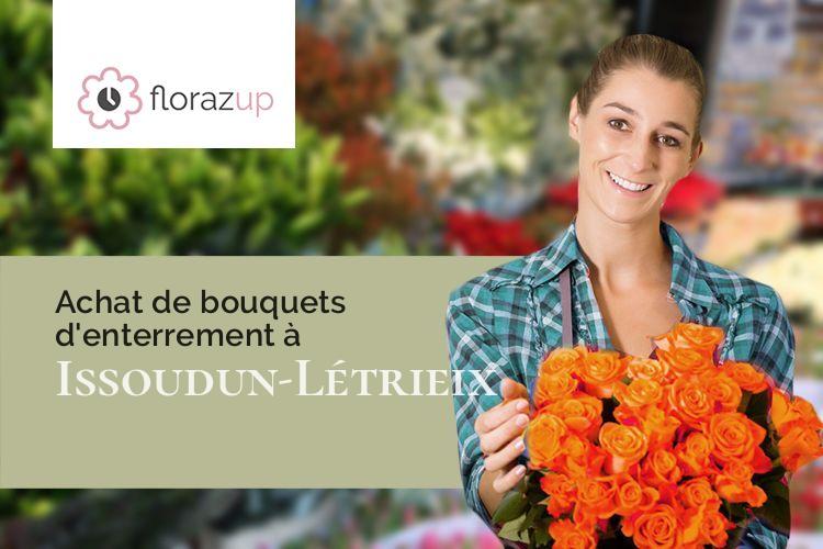 compositions de fleurs pour un décès à Issoudun-Létrieix (Creuse/23130)