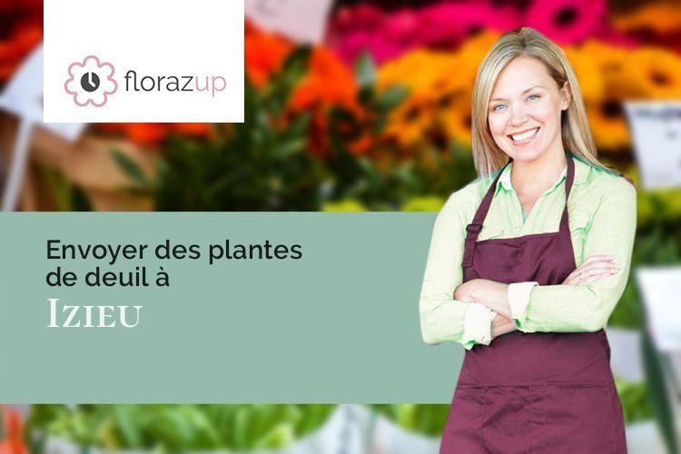 couronnes florales pour une crémation à Izieu (Ain/01300)