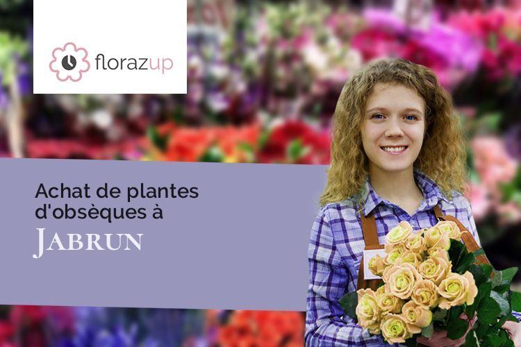 coupes de fleurs pour un décès à Jabrun (Cantal/15110)