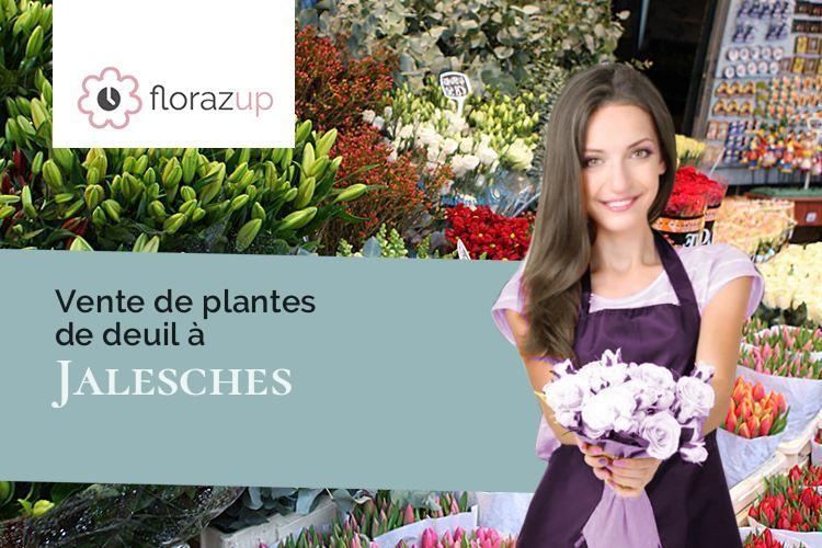 gerbes de fleurs pour un décès à Jalesches (Creuse/23270)