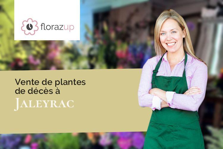 compositions florales pour un enterrement à Jaleyrac (Cantal/15200)