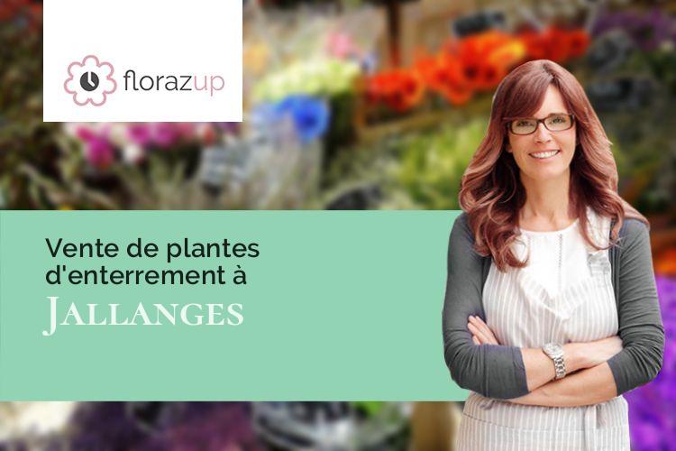 plantes pour des funérailles à Jallanges (Côte-d'Or/21250)